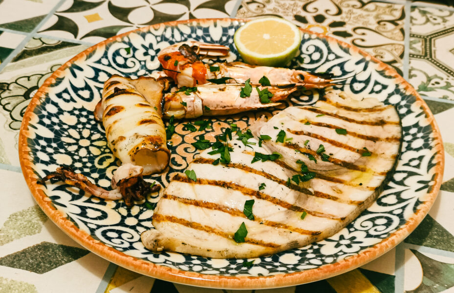 grigliata mista di pesce, catania, ristorante di pesce, cucina tradizionale siciliana