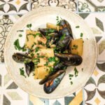 paccheri porcini e cozze, mare e monti, catania, ristorante di pesce, cucina tradizionale siciliana